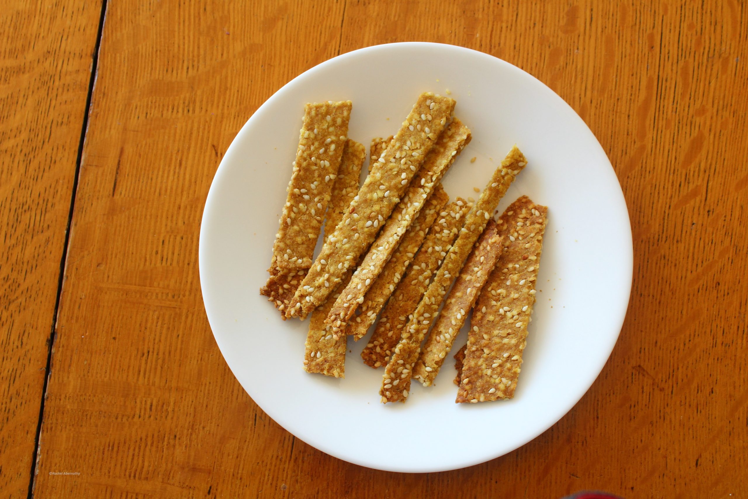 Homemade Sesame Sticks Recipe with Sprouted Flour